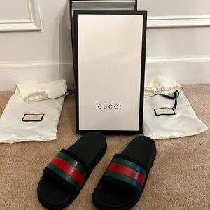 Gucci web slides ‘black’
